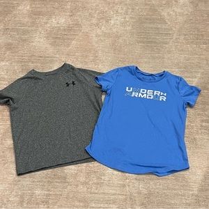 Under Armour kids shirts